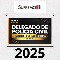 Delegado de Polícia Civil Distrito Federal 2025 - Pré-edital