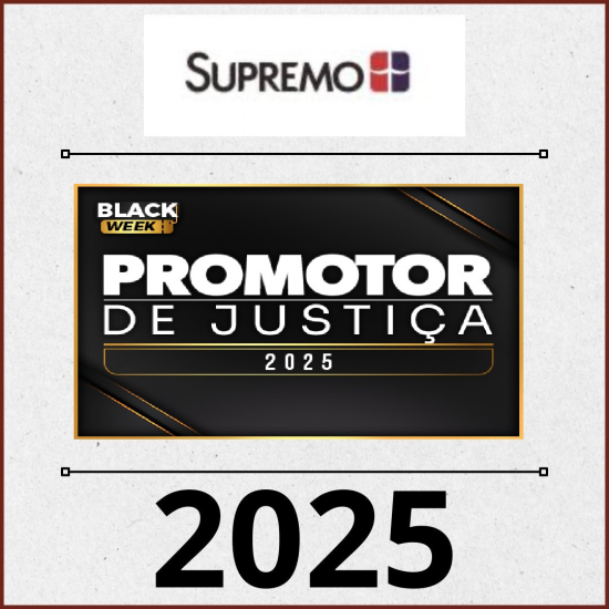 Promotor de Justiça 2025 Supremo TV