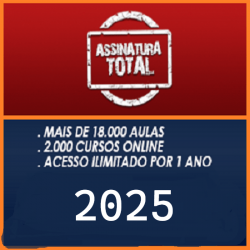 ASSINATURA TOTAL DE TODOS OS CURSOS 2025