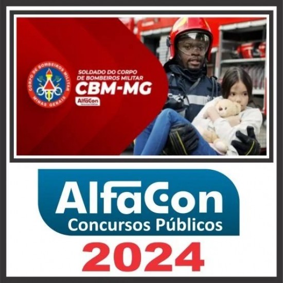 CBM MG (Soldado) Pós Edital – Alfacon 2024