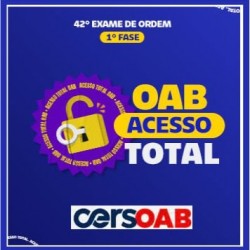 OAB 1º Fase 42 (Acesso Total) Cers 2024