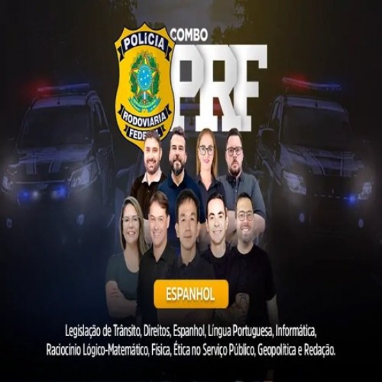 Curso PRF (Polícia Rodoviária Federal) – Espanhol – Curso Pré-Edital DSO 2024 - 2025