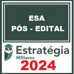 Pacote ESA - Área Saúde - Último Lote - Estratégia Concursos Pós Edital