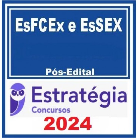 EsFCEx e EsSEx (Oficial Dentistas - Cirurgia e Traumatologia Buco-Maxilo-Facial) Pacote Completo - 2024 (Pós-Edital) - Estratégia