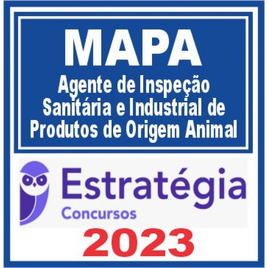 MAPA (Auditor Fiscal Federal Agropecuário – Médico Veterinário) Estratégia 2023