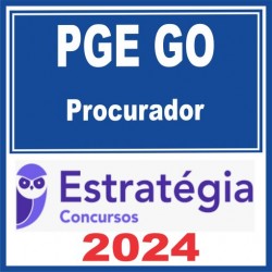 PGE GO (Procurador) Estratégia 2024