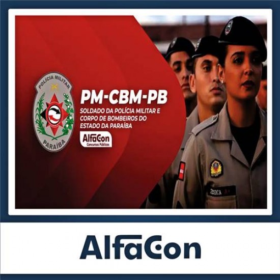 PM e CBM PB PÓS EDITAL – Soldado – 2023 – ALFACON