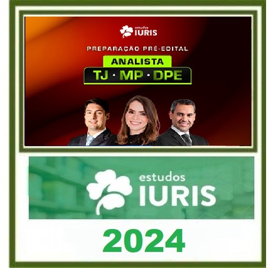 PREPARAÇÃO PRÉ EDITAL ANALISTA TJ, MP E DP - TURMA 02 2024