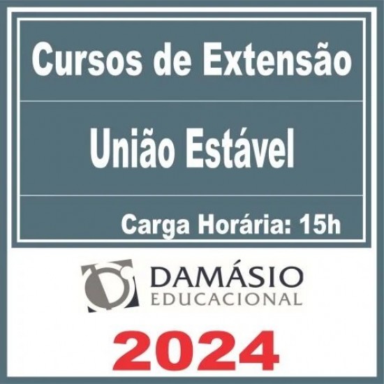 União Estável (Curso de Extensão) Damásio 2024