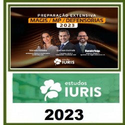 PREPARAÇÃO EXTENSIVA - MAGISTRATURA, MINISTÉRIO PÚBLICO E DEFENSORIA - ESTUDOS IURIS 2023