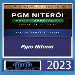 Combo - PGM Niterói - CURSO CEAP - PÓS EDITAL