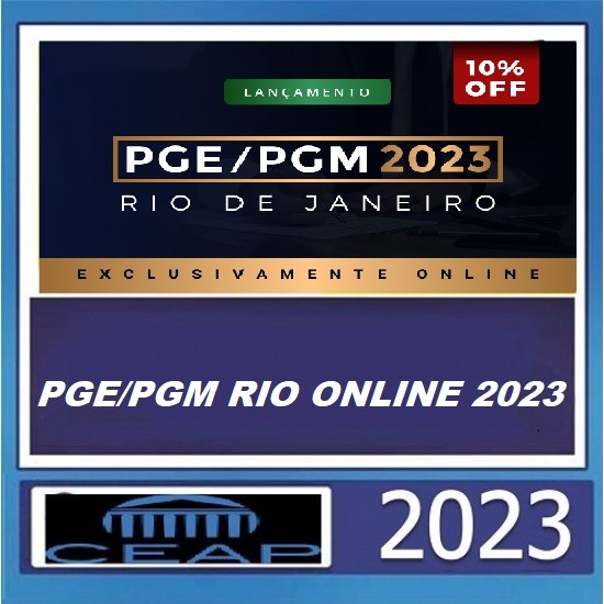 PGE/PGM RIO ONLINE 2023 CEAP