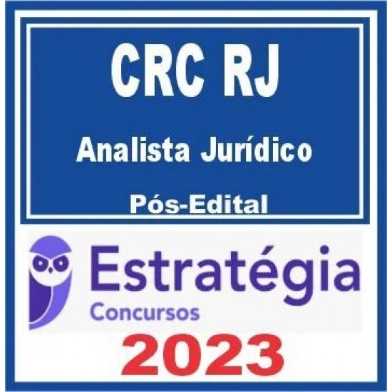 CRC RJ (Analista Administrativo) Pós Edital – Estratégia 2023