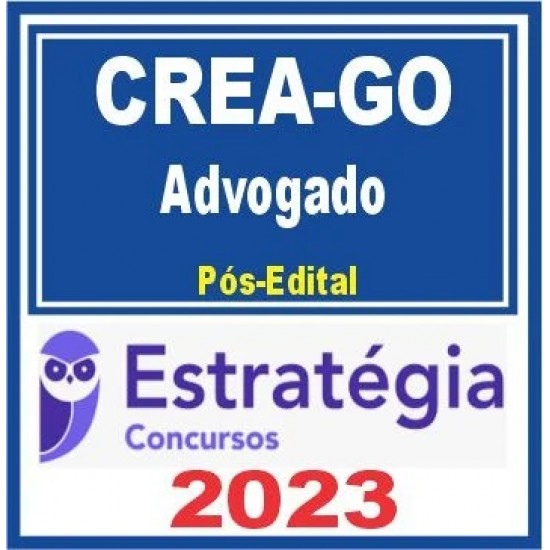 CREA GO (Advogado) Pós Edital – Estratégia 2023