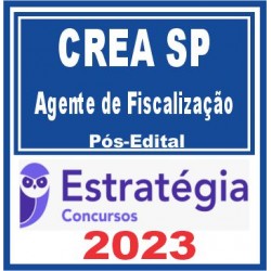 CREA SP (Agente de Fiscalização) Pós Edital – Estratégia 2023