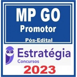 MP GO (Promotor de Justiça) Pós Edital – Estratégia 2023