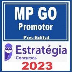 MP GO (Promotor de Justiça) Pós Edital – Estratégia 2023