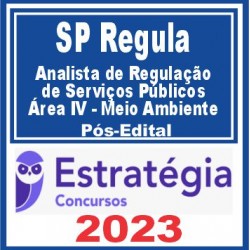 SP Regula (Analista de Regulação de Serviços Públicos – Área IV – Meio Ambiente)