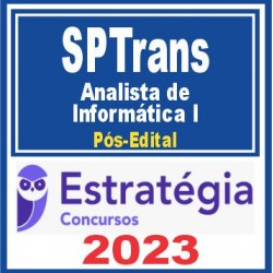 SPTrans (Analista de Informática I) Pós Edital – Estratégia 2023