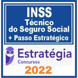 INSS (Técnico do Seguro Social + Passo Estratégico) Estratégia 2022