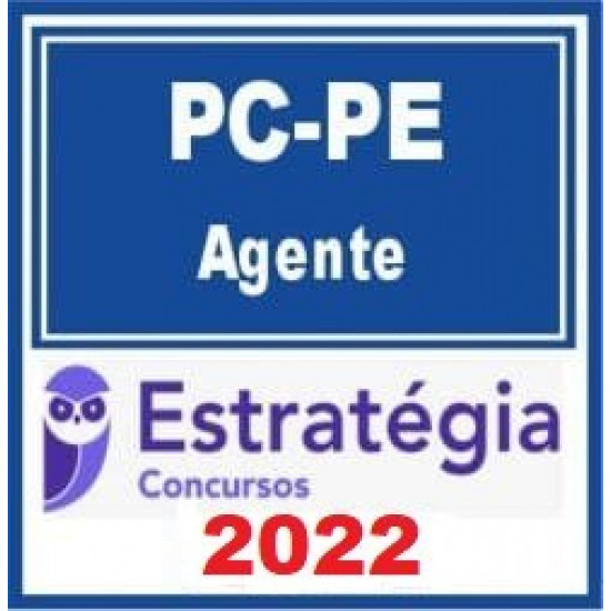 PC-PE (Agente) Pacote - 2022 (Pré-Edital) - Estratégia Concursos