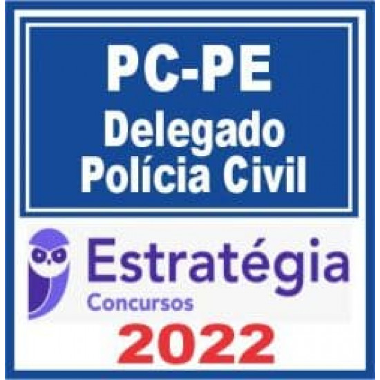 PC PE (Delegado) Estratégia 2022