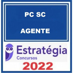 PC-SC (Agente) Pacote Completo - 2022 (Pré-Edital) -Estratégia 