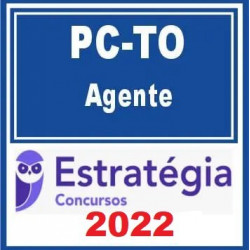 PC-TO (Agente) Pacote Completo - 2022 (Pré-Edital) - Estratégia Concursos