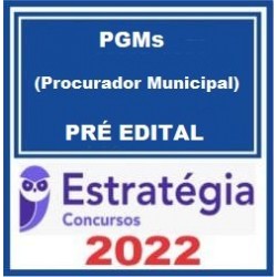 PGMs (Procurador Municipal) 2022 - Estratégia Concursos