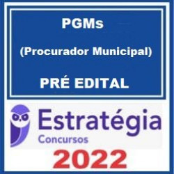 PGMs (Procurador Municipal) 2022 - Estratégia Concursos