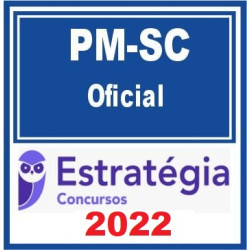 PM-SC (Oficial) Pacotaço: Pacote Teórico + Pacote Passo Estratégico - (Pré-Edital) CEBRASPE Estratégia Concursos