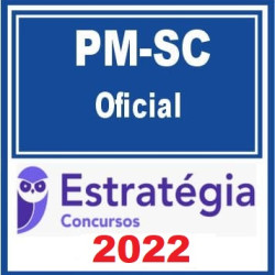 PM-SC (Oficial) Pacotaço: Pacote Teórico + Pacote Passo Estratégico - (Pré-Edital) CEBRASPE Estratégia Concursos