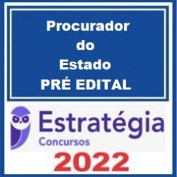 Procurador do Estado - 2022 - Estratégia Concursos