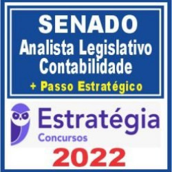 Senado (Analista – Contabilidade + Passo) Estratégia 2022