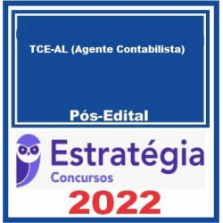 TCE-AL (Agente Contabilista) Pacote - 2022 (Pós-Edital) - Estratégia Concursos