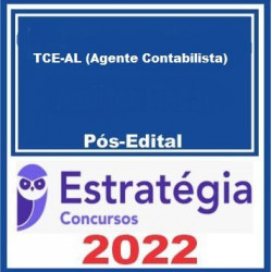 TCE-AL (Agente Contabilista) Pacote - 2022 (Pós-Edital) - Estratégia Concursos