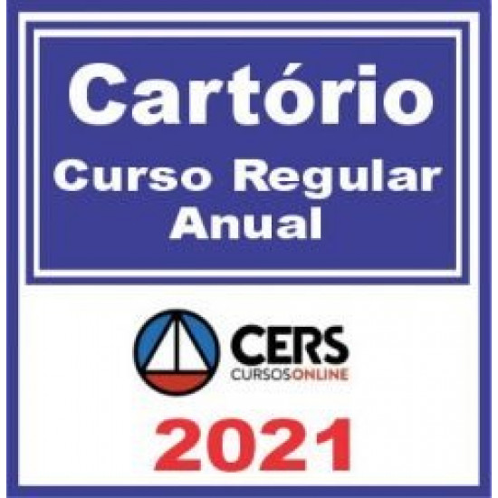 Cartório (Curso Regular) Cers 2021