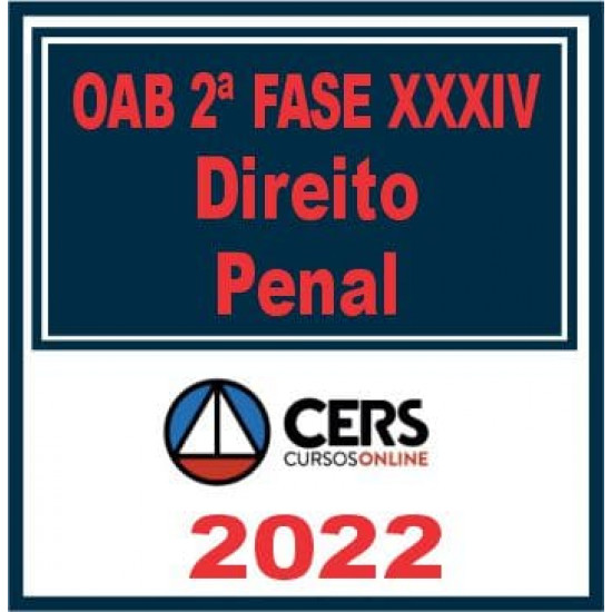 OAB 2ª Fase XXXIV (Penal) Cers