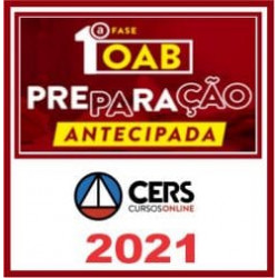 OAB 1ª FASE XXXIII (PREPARAÇÃO ANTECIPADA) CERS