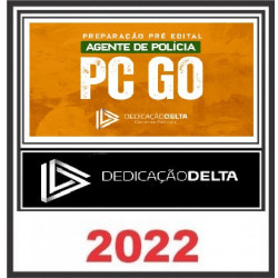 PREPARAÇÃO PRÉ-EDITAL AGENTE DE POLÍCIA CIVIL DE GOIÁS - DEDICAÇÃO DELTA