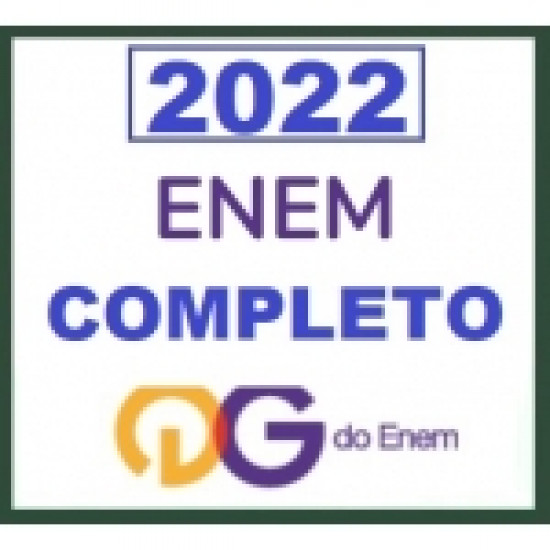 QG ENEM 2022 - PACOTE COMPLETO : Extensivo completo + Medicina + Exatas + Humanas (CERS 2022) Exame Nacional do Ensino Médio