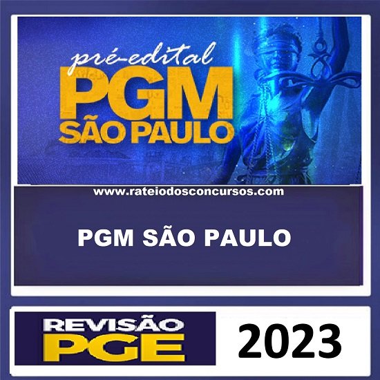 Intensivo PGM/SP - Aprovação PGE