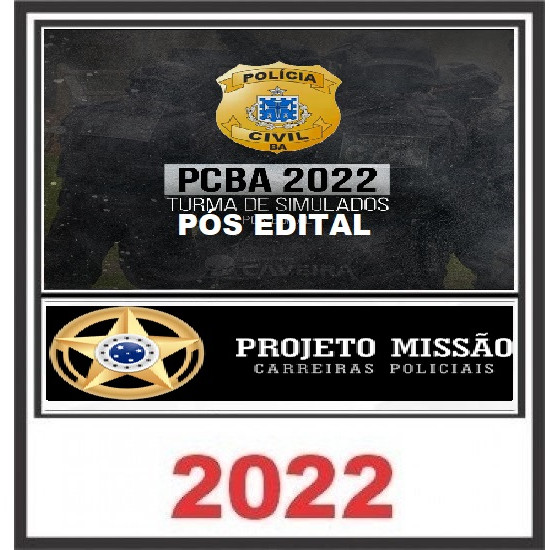 Simulados PCBA - Pós Edital Projeto Missão