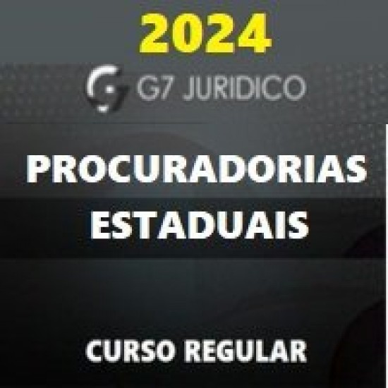 PGE (CURSO PARA PROCURADORIAS ESTADUAIS) G7 JURÍDICO 2024